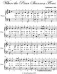 Where the River Shannon Flows Easy Piano Sheet Music