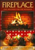 Fireplace and Melodies for the Holidays